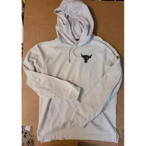 Under Armour Project Rock Hoodie Mens Med Blood Sweat Respect Snake Graphic